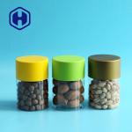 556ml 211# Transparent Empty PET Plastic Bottle Can With Screw Cover for sale