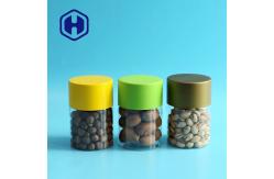 China 556ml 211# Transparent Empty PET Plastic Bottle Can With Screw Cover supplier