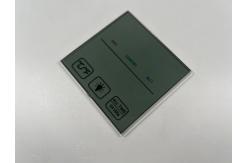 China HTN Segment Code LCD White Blacklight Indoor Hygrograph Customizable Display supplier