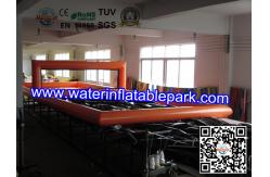 China Waterproof Indoor Inflatable Bouncy Volleyball Court Rental / Inflatable Pool Toys supplier