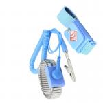 ESD Anti Static Wrist Strap Band Wrist Guard 10mm Snap PU 2.5mm PU Cord for sale