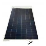 Petro Gas Station Uses 580W Soft Bendable Flexible Solar Panel Modules for Building Material 3.3kg Per Square Meter Sheet for sale