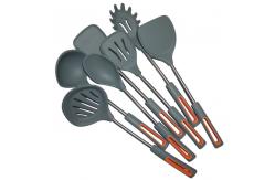 China Customized Silicone Spatula Kitchenaid Cooking Utensil Set 8 Pieces Eco Friendly supplier