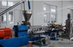 China Parallel Twin-Screw Plastic Extruding PA66 Granules Making Machine Polyamide Granules Extruder supplier