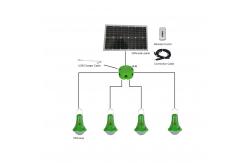 China IP65 Waterproof Solar Light Kits With Plastic And 4PCS Led Outdoor Light supplier