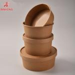 Biodegradable Logo Printing 12oz Disposable Paper Containers for sale