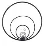 Abrasion Resistant Rubber O Rings Customized According To Customer Drawings