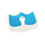 Coccyx Orthopedic Memory Foam Seat Cushion , Durable Cooling Gel Seat Cushion for sale