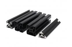 China T6 Temper Aluminium Profile System 40X40 Slot Anodized Milling Bending Cutting supplier