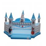 Waterproof Tarpaulin Inflatable Castles With Cartoon Patterns for sale