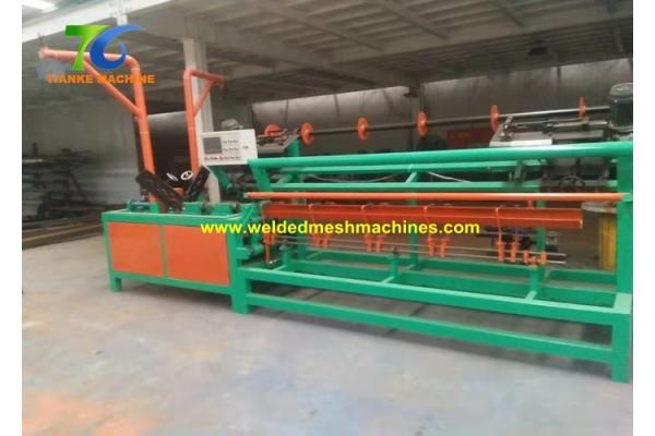 4.5mm PVC Chain Link Fence Machine 6M Wire Mesh Weaving Machine