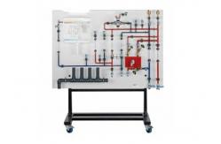 China 5bar Civil Engineering Laboratory Equipment Pipe Cleaning Training Panel supplier