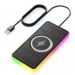 Fast Car Black Wireless Charger With RGB Light For Apple Phone / Apple Watch for sale