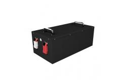 China LiFePO4 Automated Vehicle Lithium Ion Phosphate AGV Batteries Pack 24V 105AH supplier