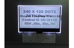 China 240*128 Dots Graphic LCD Module For Air Conditioner / Home Automation supplier
