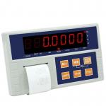 Large LED Display Build In Label Printer Digital Plastic Housing Weighing Indicator For Platform Scales for sale