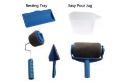 China Washable 560g 9 Piece Paint Roller Set Brush Kit ODM Reusable supplier