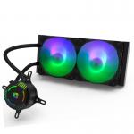 240MM Mirror ARGB CPU Liquid Computer Case Coolers AMD & Intel Socket Compatible