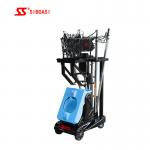 180 Degrees Basketball Pass Back Machine ABS Material ROHS Approved for sale