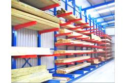 China Long Span Cantilever Storage Racks , Single / Double Sided High Density Racking System supplier