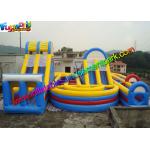 Popular Sport Inflatables Obstacle Course , inflatable assault course With Playground for sale
