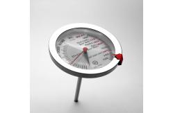 China Oven Grill Analog Dial Thermometer For Wood Burning Stoves / Gas Stoves supplier