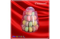 China 4-Layer Clear Smaller Plastic Macaron Tower Party Favor Boxes supplier