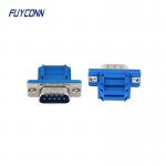 Crimping Cable IDC Ribbon Connector , Male 9pin Ribbon D-SUB Connector for sale