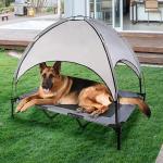 Removable Canopy Portable Raised Extra Carrying Bag Pet Cot