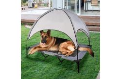 China Removable Canopy Portable Raised Extra Carrying Bag Pet Cot supplier