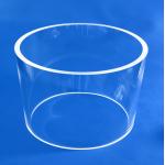 Thick-walled Fused Quartz Glass Tube ±1mm Tolerance for precision Applications