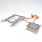 Multiple Profile Aluminum Cold Plate 400W Epoxy Gluing With Copper Pipe
