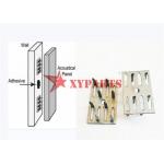 50mm X38mm X 20mm Height Acoustic Impaling Clip Galvanized Steel for sale