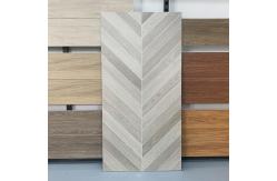 China 60x120 Wood Grain Ceramic Tiles Matte Glazed Surface Finish supplier