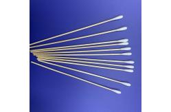 China Non Sterile 6 Inch Cotton Tipped Applicators With Wooden Handle supplier