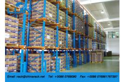 China Drive In Selective Pallet Racking System , Warehouse Drive In Racking For Sale supplier