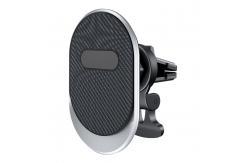 China Magnetic Wireless Charging Car Mount Air Vent Non Slip Design supplier