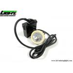 Rechargeable Miners Headlamp With  A Mechanical Switch 10000lux IP65 for sale