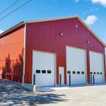 Light Steel Structure Warehouse Construction , Prefabricated Warehouse Building Steel Structure for sale