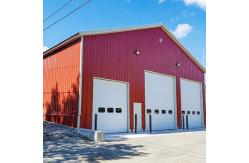 China Light Steel Structure Warehouse Construction , Prefabricated Warehouse Building Steel Structure supplier