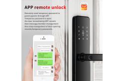 China Intelligent Access Control Door Lock S819 with Tuya TTlock and Remote Control supplier