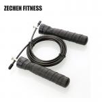 Skipping Speed Crossfit Jump Rope Workout Steel Cable Anti Sweat Handle for sale