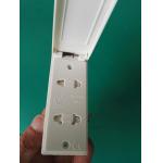 Double Shaver Electric Power Sockets For Mirror , Embedded Standard Electrical Outlet