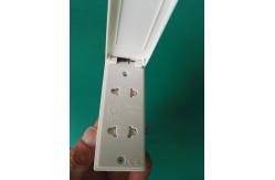 China Double Shaver Electric Power Sockets For Mirror , Embedded Standard Electrical Outlet supplier