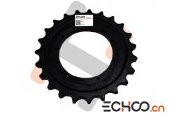 China Hitachi EX75UR Mini Excavator Sprockets With Steel Material High Pressure Resistance supplier