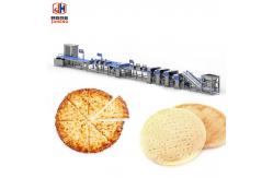 China Pizza Crust Machine Pizza Bread Making 3000 - 9000pcs/H Production Line supplier