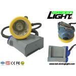 216lum 1.67W Coal Miner Cap Lights Rechargeable 6600mAh Battery