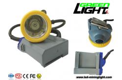China 216lum 1.67W Coal Miner Cap Lights Rechargeable 6600mAh Battery supplier