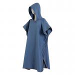 Custom Printing Microfiber Poncho Towel With Hood Quick Dry Beach Change Robe for sale