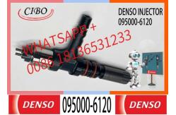 China 6261-11-3100 095000-6120 Diesel Fuel Injector for Komatsu PC750 supplier